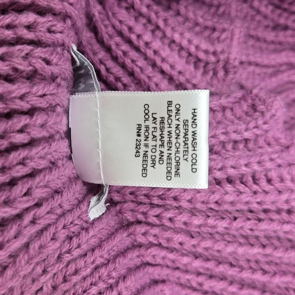 NEW YORK & COMPANY PURPLE MAUVE LONG RUFFLE SCARF WOMEN OS BALLETCORE FAIRYCORE